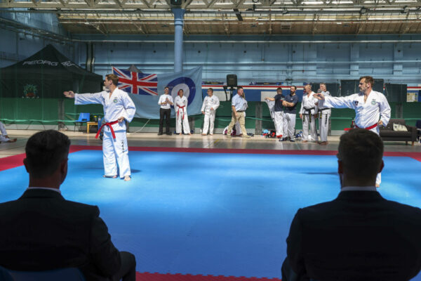 Pictured: ITF Competition during the Inter Services Martial Arts Championship 2022 held at HMS Nelson. 

MARTIAL ARTS INTER SERVICES CHAMPIONSHIP 2022

On 16th-17th July 2022, the Royal Navy Royal Marines Mixed Martial Arts Association hosted the Martial Arts Inter Services Championship 2022 at HMS Nelson, Portsmouth. It is the first Martial Arts Inter Services Championship since 2019, as COVID-19 discontinued 2020 and 2021 championships. 

Service members from a variety of martial arts disciplines, including Brazilian Jiu-Jitsu (BJJ), World Taekwondo Federation (WT), International Taekwondo Federation (ITF), and Kendo, competed in the Martial Arts Inter Services Championship 2022. The Army Karate team was unable to compete, so a different championship will be held for the Karate team later this year.

International Taekwondo Federation and Kendo competition was held on Saturday, 16th July 2022; World Taekwondo Federation and Brazilian Jiu-Jitsu competition was held on 17th July 2022.  

ITF and WT are quite similar and both have their roots in Korean martial arts, although WT is more of a sport, and ITF is more of a traditional self-defence Four of the 13 competitors in this year's WTF, WO Hewett, LET La Roche, AB Lee, and Cpl Bevan, represented the Royal Navy. Receptively, LET La Roche and AB Lee took home a silver and a gold. There were 14 competitors for the ITF, including WO Hewett, Cpl Bevan, AWW Shepherd, and CS Pedley from the Royal Navy. For the Royal Navy, AWW Shepherd from HMS Raleigh and CS Pedley from HMS Defender each got a gold medal.