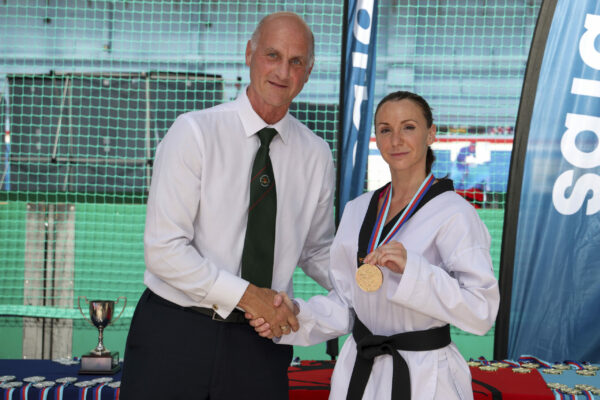Pictured: British Army, Cpl Bladek wins gold for dan grade lightweight sparring ITF Competition during the Inter Services Martial Arts Championship 2022 held at HMS Nelson. 

MARTIAL ARTS INTER SERVICES CHAMPIONSHIP 2022

On 16th-17th July 2022, the Royal Navy Royal Marines Mixed Martial Arts Association hosted the Martial Arts Inter Services Championship 2022 at HMS Nelson, Portsmouth. It is the first Martial Arts Inter Services Championship since 2019, as COVID-19 discontinued 2020 and 2021 championships. 

Service members from a variety of martial arts disciplines, including Brazilian Jiu-Jitsu (BJJ), World Taekwondo Federation (WT), International Taekwondo Federation (ITF), and Kendo, competed in the Martial Arts Inter Services Championship 2022. The Army Karate team was unable to compete, so a different championship will be held for the Karate team later this year.

International Taekwondo Federation and Kendo competition was held on Saturday, 16th July 2022; World Taekwondo Federation and Brazilian Jiu-Jitsu competition was held on 17th July 2022.  

ITF and WT are quite similar and both have their roots in Korean martial arts, although WT is more of a sport, and ITF is more of a traditional self-defence Four of the 13 competitors in this year's WTF, WO Hewett, LET La Roche, AB Lee, and Cpl Bevan, represented the Royal Navy. Receptively, LET La Roche and AB Lee took home a silver and a gold. There were 14 competitors for the ITF, including WO Hewett, Cpl Bevan, AWW Shepherd, and CS Pedley from the Royal Navy. For the Royal Navy, AWW Shepherd from HMS Raleigh and CS Pedley from HMS Defender each got a gold medal.