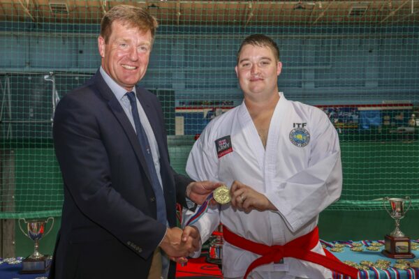 MARTIAL ARTS INTER SERVICES CHAMPIONSHIP 2022

On 16th-17th July 2022, the Royal Navy Royal Marines Mixed Martial Arts Association hosted the Martial Arts Inter Services Championship 2022 at HMS Nelson, Portsmouth. It is the first Martial Arts Inter Services Championship since 2019, as COVID-19 discontinued 2020 and 2021 championships. 

Service members from a variety of martial arts disciplines, including Brazilian Jiu-Jitsu (BJJ), World Taekwondo Federation (WT), International Taekwondo Federation (ITF), and Kendo, competed in the Martial Arts Inter Services Championship 2022. The Army Karate team was unable to compete, so a different championship will be held for the Karate team later this year.

International Taekwondo Federation and Kendo competition was held on Saturday, 16th July 2022; World Taekwondo Federation and Brazilian Jiu-Jitsu competition was held on 17th July 2022.